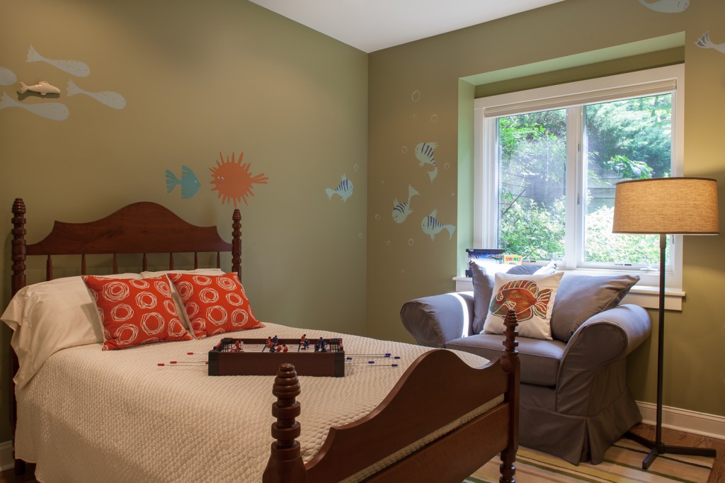 Elk Mountain Kid's Bedroom by Allard and Roberts Interior Design, Asheville, NC