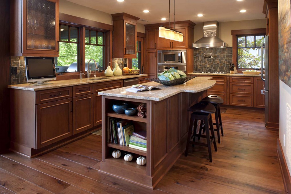 Lake Lure Kitchen by Allard and Roberts Interior Design, Asheville, NC